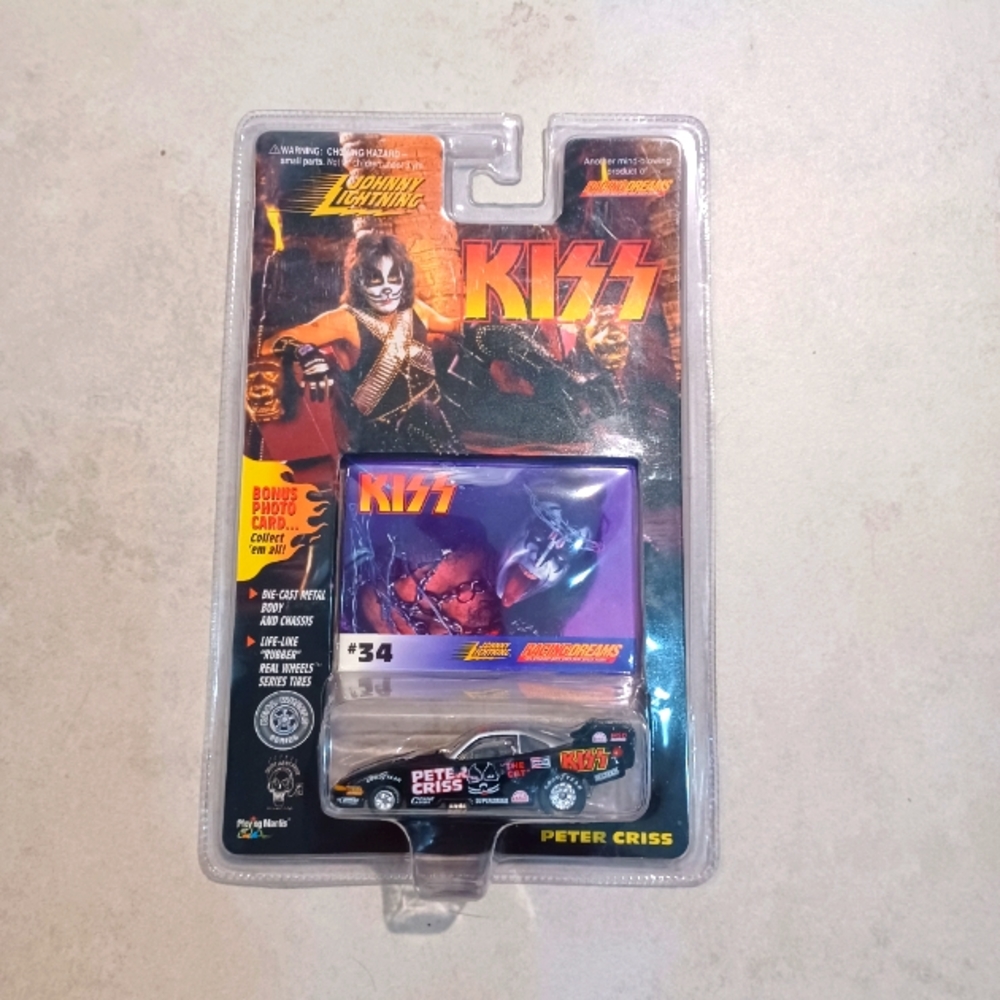 Johnny Lightning KISS #34 Peter Criss  - NEW/NIP